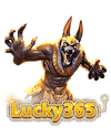 Ilustrasi pilihan permainan pada layar aplikasi LUCKYRP